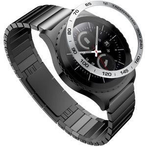 Voor Samsung Gear Sport S2 SM-R720 Mode Bezel Ring Adhesive Cover Metalen Bescherming Frame Stijl Case Cover Voor Galaxy Watch42mm
