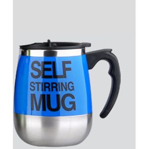 HOMETREE 1Pc Automatische Koffie Mengen Cup Met Deksel Rvs Zelf Roeren Mok Eiwit Shaker Smart Mixer Blender Cup HK07