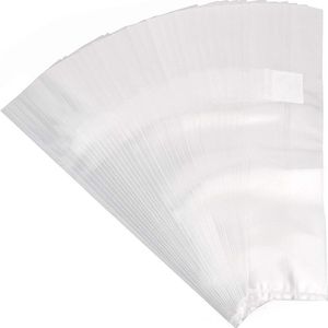 100Pcs Champignonteelt Bag Spawn Zakken Dikke 6 Mil Zakken 5.9Inch X 13.8Inch 0.2 Micrometre Filter ademend Autoclaveerbaar