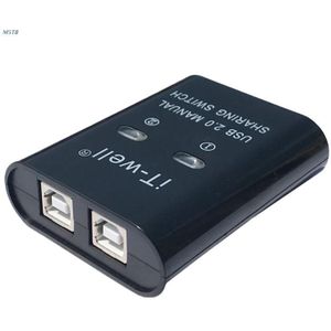 Usb Drive-Gratis Manual Printerdeling Apparaat Twee Computers Delen 1 Usb Apparaat Voor Toetsenbord Muis Usb Flash Drive printer M5TB