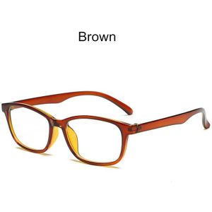 Anti-Blauw Licht Computer Optische Brillen Vrouwen Klassieke Vierkante Plastic Glazen Vintage Bijziendheid Recept Bril