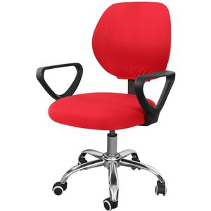 Swivel Stoel Cover Rekbaar Spandex Elastische Arm Seat Cover Afneembare Wasbare Roterende Lift Cover Kussen Voor Computer Kantoor