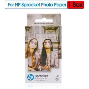 Absonic 20 Vellen Compatibel Voor Hp Tandwiel & Tandwiel 2-In-1 Mini Fotografische Papier Pocket Photo Printer zink Plakken Fotopapier