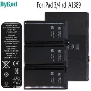 Dygod 11560Mah Voor Ipad 3/4 Rd Extreme Vervangende Laptop Batterijen Voor Voor Ipad 3 A1403 A1416 A1430 A1433 A1459 a1460 A1389
