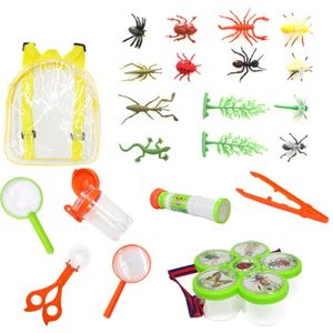 Kind Insect Capture Speelgoed Grappig Outdoor Explorer Kit Vergrootglas Telescoop Verjaardag Educatief Collecation Speelgoed