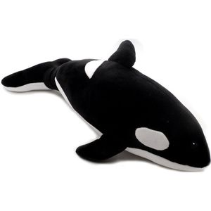 Killer Whale Orcinus Orca Zwart-wit Knuffel Pop Haai Kids Jongens Meisjes Zacht Speelgoed Baby Speelgoed Knuffels