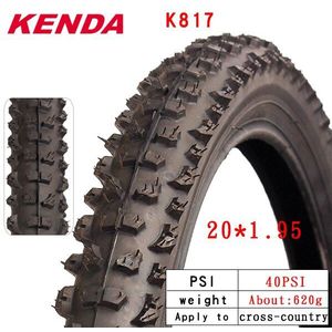 Kenda Mountainbike Band K817 Staaldraad 406 20*1.95 26Inch 26*1.95 Grote Tand Patroon Fiets band