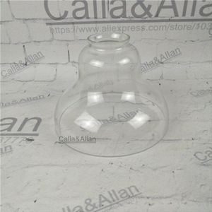 Amber/clear glas shade D200mmX145mm DIY verlichting lampenkap kegel glas hanglamp schaduw uw eigen licht glas shade