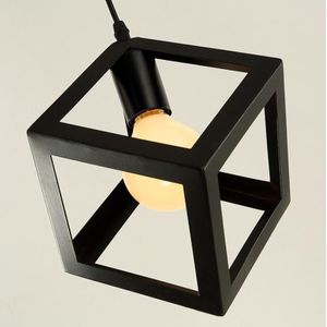 Twister. Ck Industriële Cube Metalen Hanglamp Accessoire, Loft Plafond Lamp Voor Thuis, Bar, Cafe Verlichting Opknoping Licht