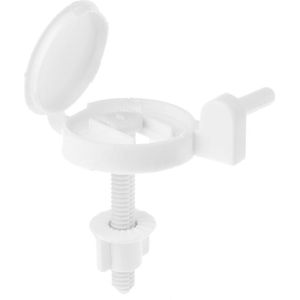 2 Stuks Plastic Toiletbril Schroeven Bevestigingen Fit Toiletbrillen Scharnieren Reparatie Gereedschap