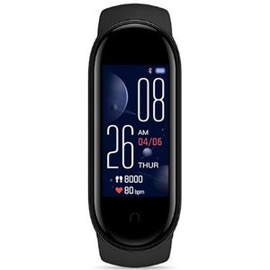 2022 M5 Smart Horloge Plus Smart Armband MI5 Smart Armband Activiteit Tracker Vrouw Hartslag Fitness Mannen MI5 plus