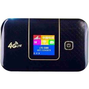 Unlocked 4G Router Lte Wifi Netwerkkaart Draagbare 150Mbps Wifi Router Hotspot 6800Mah Opladen Voor Mobiele Tablet pc