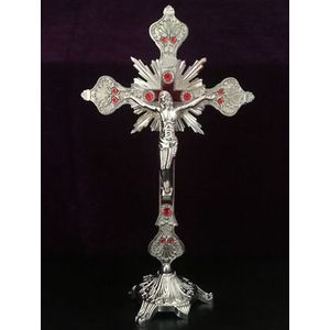 Kruisen Katholieke Standbeeld Hout Krui Hout Cross Vinyljesus Kruisbeeld Rieten Jesus Cross Pvc Santo Houten Kruis Kraftholi Klei