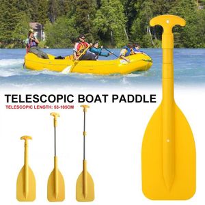 Pvc Geel Telescopische Compact Boot Boot Peddel Telescopische Paddle Duurzaam Rivier Beweging Sport Economische Draagbare Varen