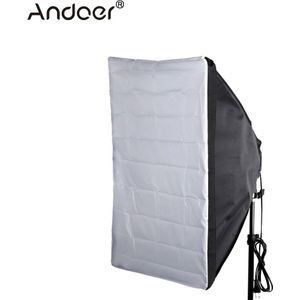 Andoer Draagbare 50*70 cm/20 ""* 28"" Fotostudio Softbox Paraplu Softbox Reflector voor Speedlight Flash Light