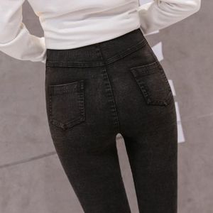 969 # Wahsed Stretch Denim Skinny Jeans Verstelbare Buik Potlood Broek Kleding Voor Zwangere Vrouwen Zwangerschap Broek