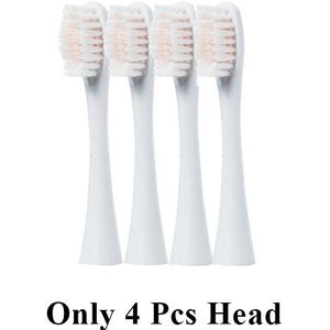 Elektrische Tandenborstel Volwassen Niet-Oplaadbare Soft Haar Automatische Waterdichte Mondhygiëne Tand Borstels Met Vervanging Heads Set