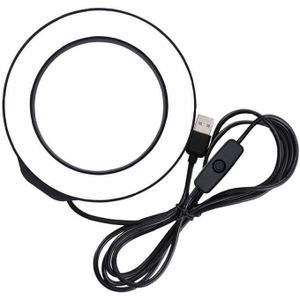 Ronde Base Dimbare Led Ring Licht Draagbare Opslag Vouwen Telefoon Selfie Vullen Licht 3300-6000K Universal Selfie Led ring Flash