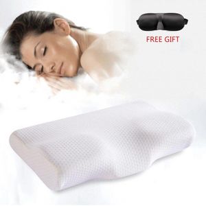 Cervicale Kussen Voorgevormd Wedge Beddengoed Kussens Voor Slapen 50*30Cm Memory Foam Bed Kussen Vlinder Vormige