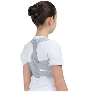 Schouder Terug Brace Ondersteuning Verstelbare Houding Corrector Wervelkolom Lendensteun Brace Riem Voor Kinderen Kids Orthopedische Corset