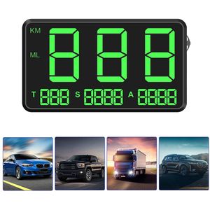 Kingneed - HUD GPS Snelheidsmeter - 4.5 Inch - Digitale Speeding Alarm