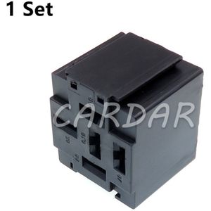 1 Set 5 Pin 6.3 Serie Hoge Stroom Auto Relais Kabelboom Plug Auto Ontsloten Plastic Behuizing Socket