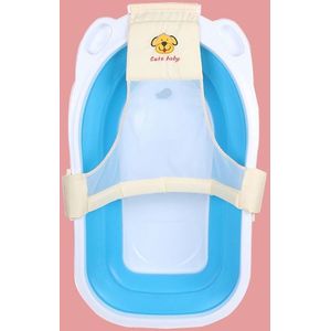 Baby T-Vormige Bad Netto Baden Zachte Kussen Liggen Fixable Non Slip Protector Pasgeboren Seat-Mat te Droog Opvouwbare Veilig Props