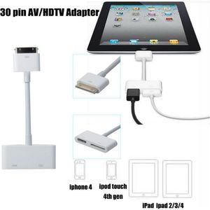 Usb Hdm Hdtv Naar Dock 30 Pin Tv Adapter Converter Kabel Voor Ipad 1 2 3 Voor Iphone 4 4 S