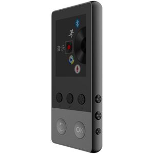 Metalen MP3 Speler Bluetooth Draagbare O Lossless Hifi Muziekspeler MP4 Sport Walkman Met Fm Radio,Voice Recorder,E-Book
