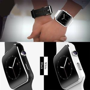 Mode Waterdichte X6 Smart Horloge Bluetooth SIM Telefoon Camera Voor Android/iOS