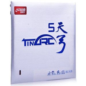 Dhs Tinarc 5/TINARC-5/TA5/Tin Arc 5 Tafeltennis Rubber Originele Dhs Ping Pong Spons