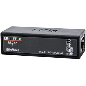EE10A RS232 Naar Ethernet Seriële Poort Apparaat Server Ondersteuning Tcp/Ip Telnet Modbus Protocol