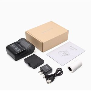 58HB5 Esc/Pos Draagbare Draadloze Bluetooth Usb Mini 58 Mm Ontvangst Printer Inkt-Gratis Geschikt Voor Android Ios windows
