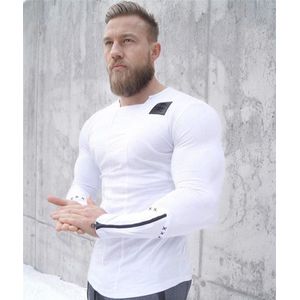 Sport Mannen Snel Droog T-shirt Lange Mouw Sport Top Sportkleding Mannen Fitness Outdoor Running Bergbeklimmer Kleding Training Shirt