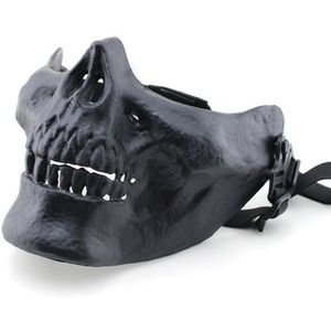 Emiraten M03 skelet Half Gezicht Maskers Schedel Skelet Masker Voor Halloween Dansen Rekwisieten Levert
