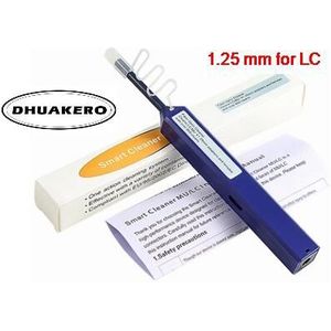 AB11B Voor Lc Een Klik Cleaner Tool 1.25Mm Universele Connector Fiber Optic Cleaning Pen