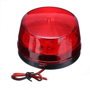 Signaal Waarschuwingslampje Waterdichte 12V LED Strobe Baken Emergency Alarm Waarschuwing Knipperlicht Waarschuwing Signaal Lamp Security Alarm