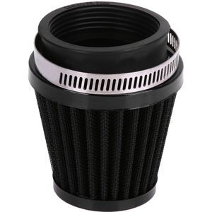 Motorfiets Paddestoel Hoofd Luchtfilter Clamp Universal 60Mm Motorcycle Air Intake Filter Cleaner Zwart Op Motor Air Filter Cleaner