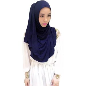 0TJ57 180*70 cm Solid Hijab Vrouwen Van Sjaals Moslim Hijaabs Hijab Mooie Mode Sjaal Cap (with1 Undescarf