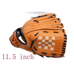 1 Pcs Outdoor Sport Bruin Honkbal Handschoen Softbal Praktijk Apparatuur Grootte 10.5/11.5/12.5 Linkerhand Voor Volwassen