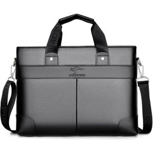 Aktetas Klassieke 5 Pcs Handtas Voor Man Zakelijke Computer Tas Mannen Office Tassen Reizen Werk Laptop Schoudertas