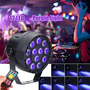 Led Stage Light 36W Paarse Kleur Verlichting Uv Met DMX512 Multi-Modus Voor Disco Dj Projector Machine Party kerst Decoratie