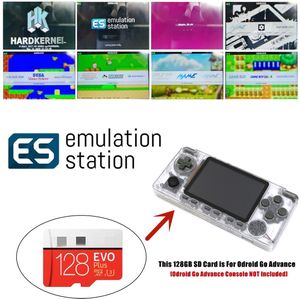 Emulatie Station 128G Volledig Geladen Micro Sd-kaart Voor Odroid Gaan Vooraf V2.0 27,000 + Games Mame Psp Gb gba. .. Plug & Play Op Oga