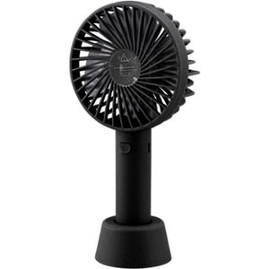 Mini Handheld Fan Draagbare Oplaadbare Batterij Operated Cooling Desktop Met Base 3 Modi Voor Home Office Travel Outdoor
