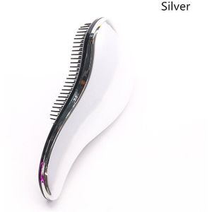 1 st Make Up Magic antistatische Haar Borstel Handvat Tangle Detangling Kam Douche Galvaniseren Massage Kam Salon Haar Styling Tool