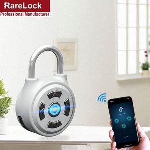 Smart Deur Hangslot Lockerslot Bluetooth Wachtwoord Mobiele Telefoon App Reistas School Gym Kast Rarelock LK1012 Ik