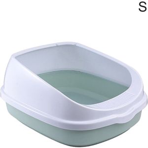 Plastic Pet Wc Ondersteek Anti Splash Katten Kattenbak Kat Hond Lade Met Scoop Kitten Hond Schoon Toilette Thuis Zand doos Levert