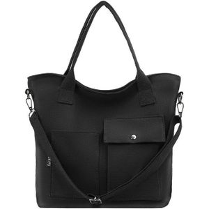 Leisure Canvas Schoudertas Voor Vrouwen Grote Capaciteit Crossbody Bag Multi-Zakken Handtassen Multifunctionele Dame Shopping Purse bolso