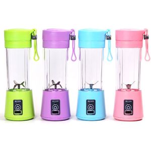 380 Ml Usb Opladen Draagbare Juicer Machine Mixer Mini Sap Elektrische Smoothie Blender Smoothie Maker Blenders Machine Huishouden