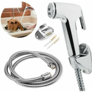 Faucets ABS Bathroom Accessories Bidet Handheld Diapers Home Hose for Bathroom Toilet Stainless Steel Holder Sprayer Shower